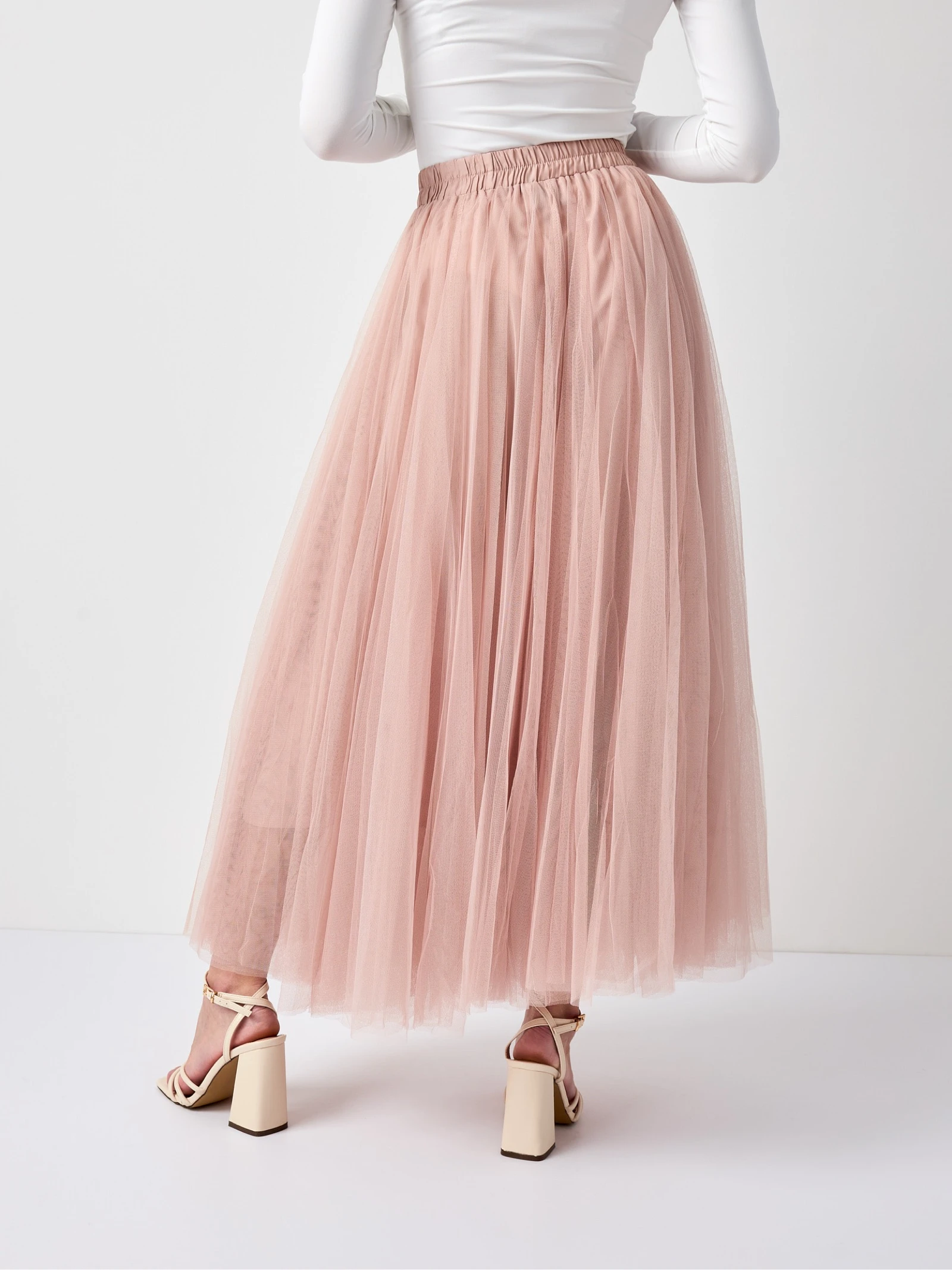 Saia Aria em tule - Rosa P/M : 36/38 – photo 2